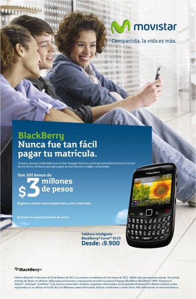 Movistar baja